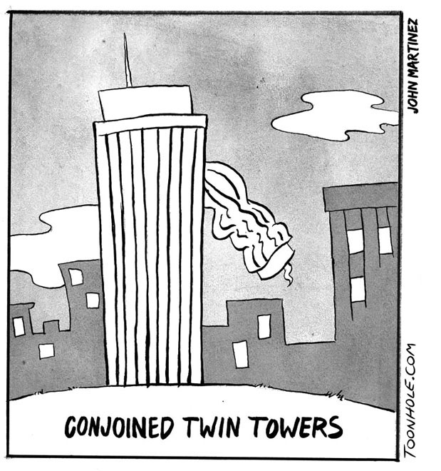 Conjoined Twin Towers